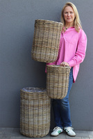 Bahama Basket A, pleciony kosz osłonka z wikliny