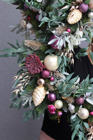 Fioletina 2, świąteczna girlanda