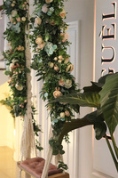 La Guel Blue, elegancka girlanda kwiatowa