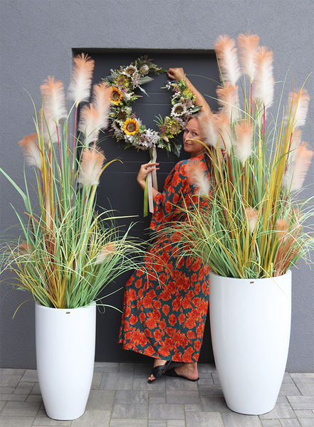 Piaskova Trawa, wysoka kompozycja ze sztucznej trawy