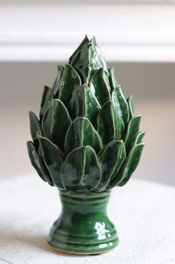 OD RĘKI Verona Karczoch C, figurka dekoracyjna, wym.20.5x13cm