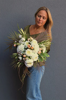 Deliana, bukiet nagrobny we wkładzie