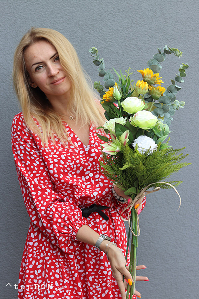 Słoneczne Dni, komplet dekoracji nagrobnych