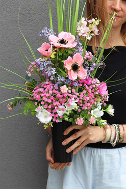 Flowerito, bukiet z polnych kwiatów, dł.90cm