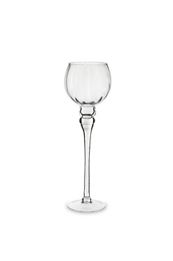 Wineglass B, elegancki świecznik kielich, wys.40cm