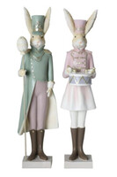 Wielkanocny Szyk, komplet 2 szt. figurek królik, zając, A, wys.43cm