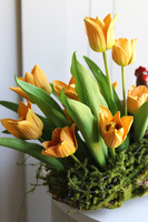 Kurki na Wsi, stroik wielkanocny z kurami