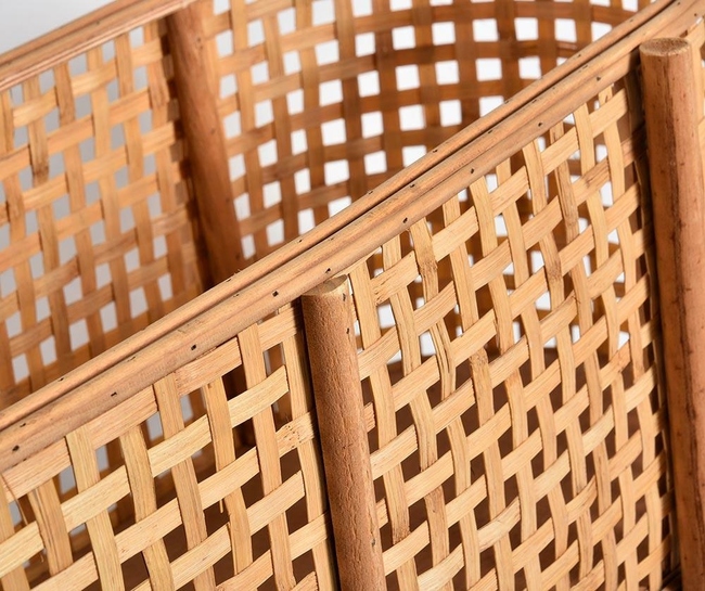 boho kwietnik 2 Bamboo, wym.75x29.5x33.5cm