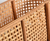 boho kwietnik 2 Bamboo, wym.75x29.5x33.5cm