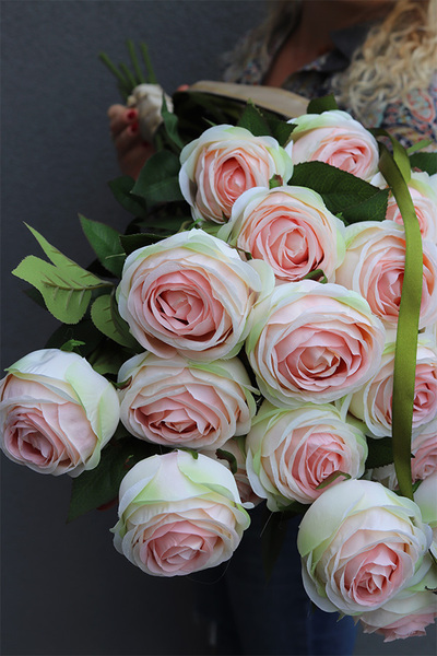 bukiet róż, Ostatnie Pożegnanie, wys.100cm, 24 sztuki