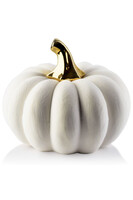 dekoracyjna dynia, Pumpkin Beige A, wym.18x15cm