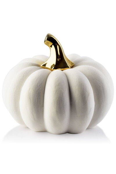 dekoracyjna dynia, Pumpkin Beige A, wym.18x15cm