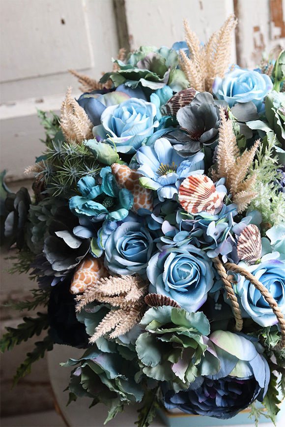 flowerbox marynistyczny, Morskie Przestworza, wym.38x40cm 