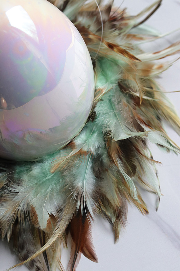 Jajeczko Mint, stroik wielkanocny