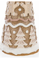 Gingerbread Tree, świąteczna figurka choinka z piernika