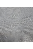 Dalia, elegancki żakardowy obrus na stół, szary