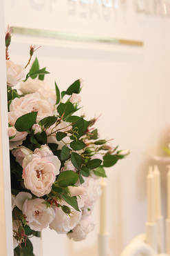 Roses Secret of Flowers, bukiet kwiatów do wazonu, wys.75cm