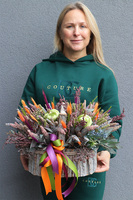 Jesienny Dyniowy 2, kompozycja w koszyku