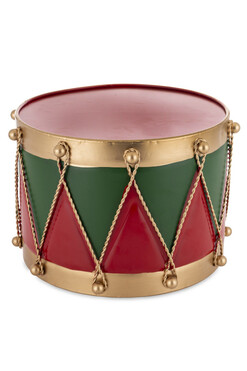 OD RĘKI Xmas, figurka świąteczna bębenek, wym.17x26.5cm