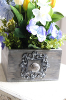 Hiacynty & Bratki, wiosenna dekoracja w szufladzie