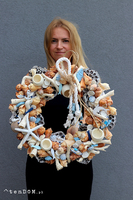 marynistyczny wianek na drzwi, Węzeł Marynarski	