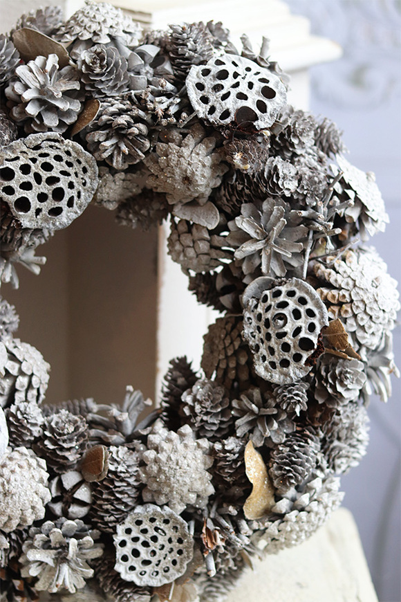 Królestwo Szyszki New, świąteczny wianek dekoracyjny