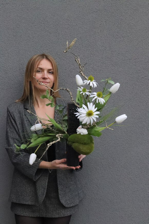 Easter Solar Wood, komplet dekoracji nagrobnych