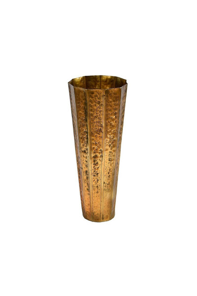 Barok Old, osłonka metalowa / wazon / tuba, L, wym.26x26x64cm
