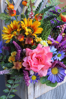 Kolorato, dekoracja kwiatowa w skrzynce, wys.40cm