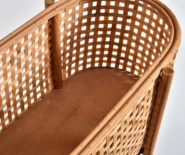 boho kwietnik 2 Bamboo, wym.75x29.5x33.5cm