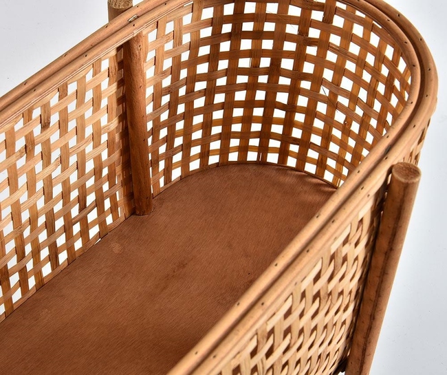 boho kwietnik 2 Bamboo, wym.75x29.5x33.5cm