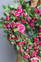 Serce Różanna, wieniec nagrobny w kształcie serca