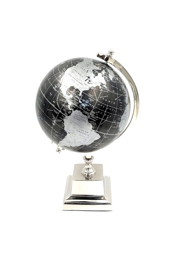 Black World 2, globus na kamiennej podstawie