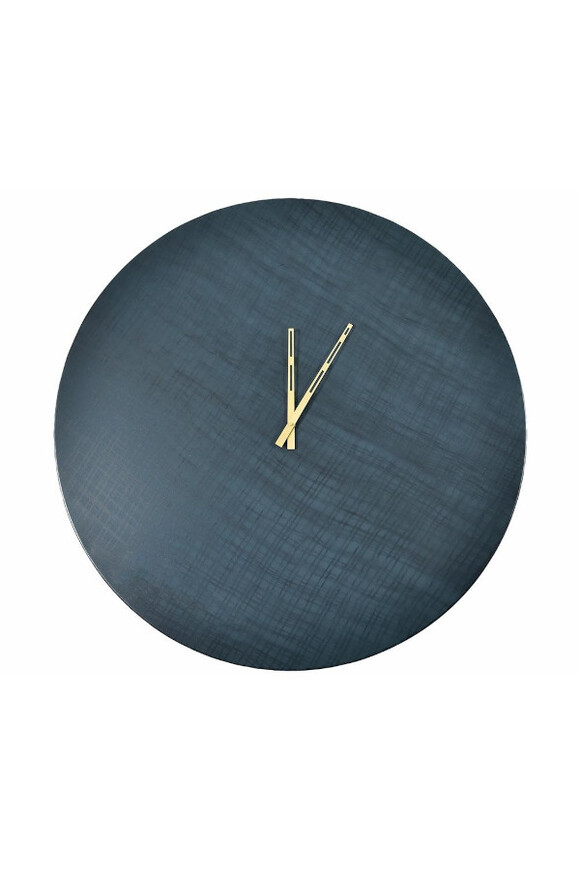 Rustic Blue, zegar ścienny, wym.76x3x76cm