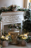 Fioletina, stroik świąteczny / adwentowy