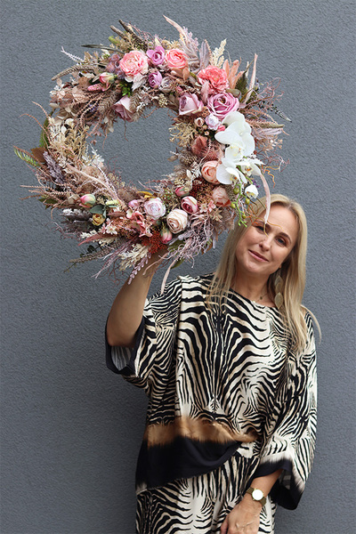 San Remo Funeral, wieniec nagrobny