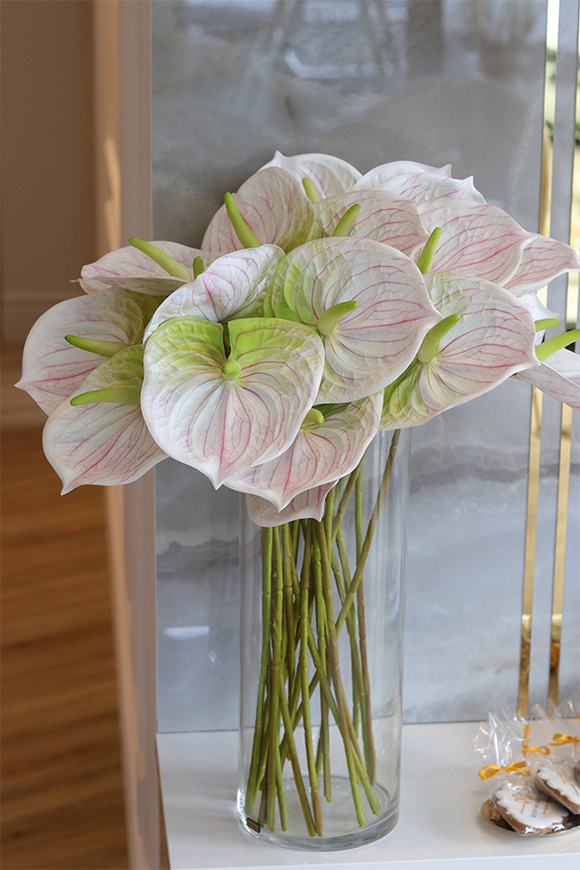 Anturium Secret of Flowers, bukiet kwiatów do wazonu