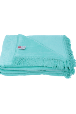 Plusz, koc / pled lazur, wym.150x200cm