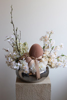 Naturalmente, stroik wielkanocny w misie