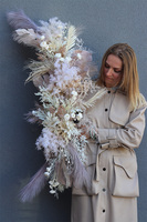 Boho House Violet, girlanda ze sztucznych roślin