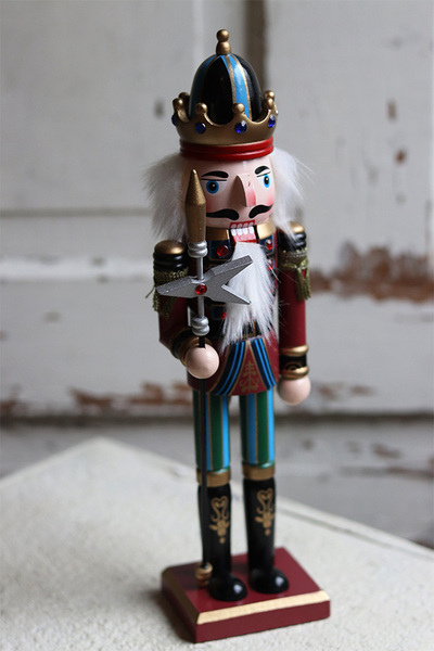 Nutcracker Blue, figurka dziadek do orzechów