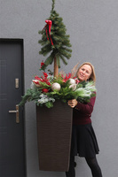 Christmas Fantasy, choinka w donicy podłogowej LED