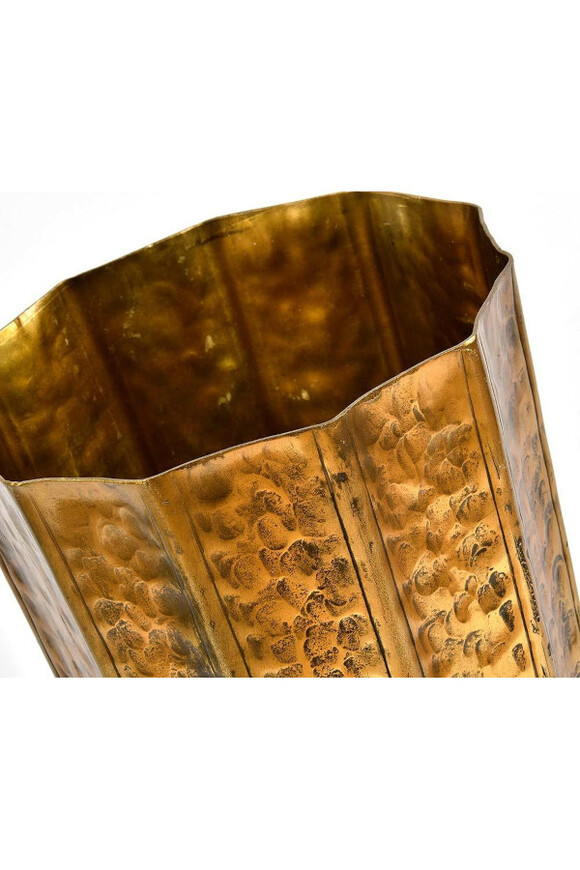 Barok Old, osłonka metalowa / wazon / tuba, L, wym.26x26x64cm