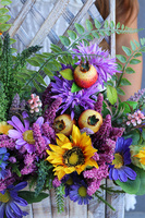 Kolorato, dekoracja kwiatowa w skrzynce, wys.40cm