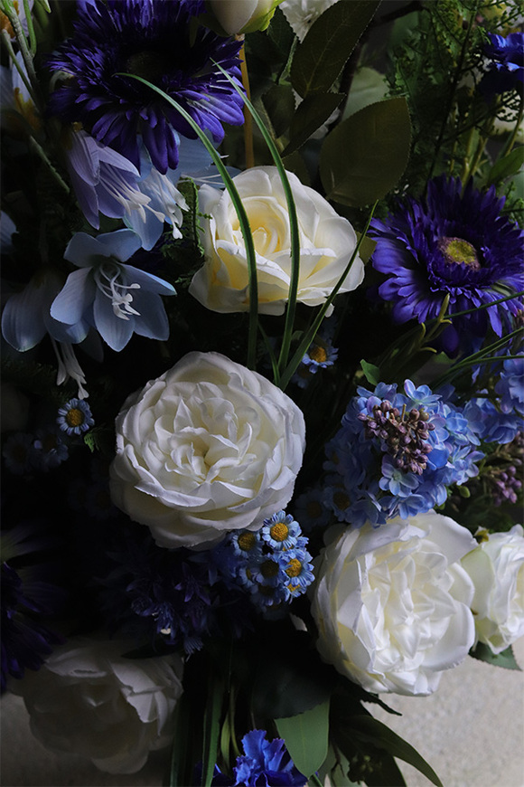 Blue Berry Meruda, bukiet nagrobny we wkładzie