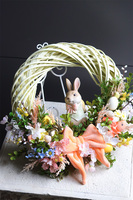 Kokarda Morelowa, wielkanocny wianek z zajączkiem
