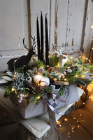 Marmurowe Święta, stroik adwentowy