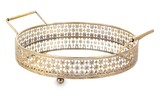 Indie Gold D, taca lustrzana w stylu retro, wym.10x35x30cm