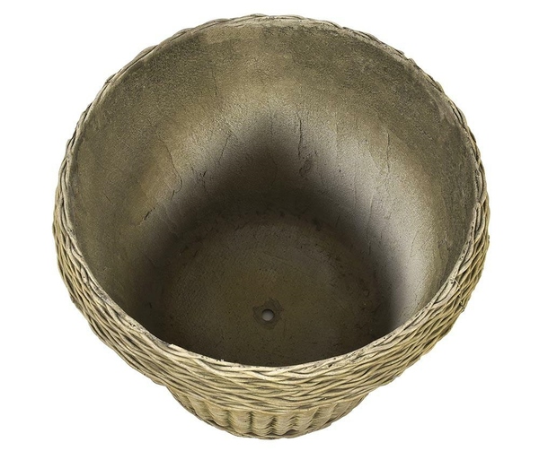 Boho, donica beż 4a, wym.54x54x48cm