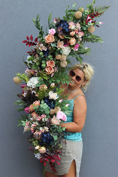 Bellasja Duliena, jesienna girlanda dekoracyjna